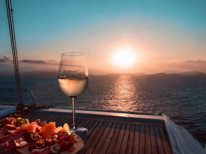Sunset avec repas